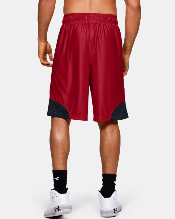 Men's UA Perimeter Shorts, Red, pdpMainDesktop image number 1